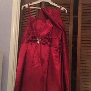 Maroon Formal Dress for Girls